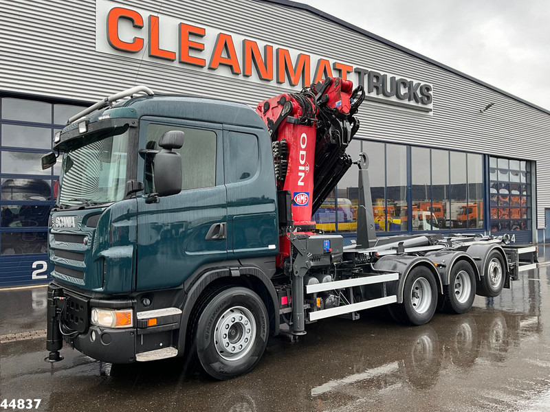 Scania G480 8x4 HMF 60 Tonmeter laadkraan + Fly-jib - Krokbil, Kranbil: bilde 2 Scania G480 8x4 HMF 60 Tonmeter laadkraan + Fly-jib - Krokbil, Kranbil: bilde 2