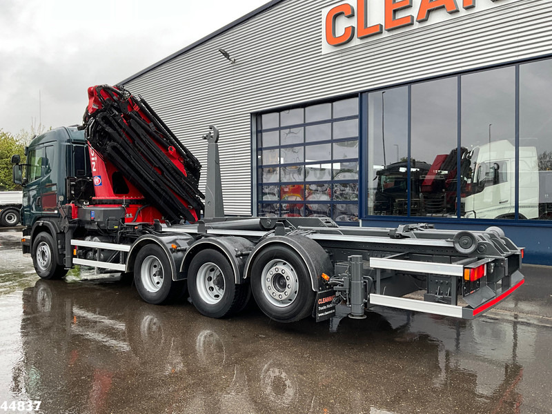 Krokbil, Kranbil Scania G480 8x4 HMF 60 Tonmeter laadkraan + Fly-jib: bilde 6