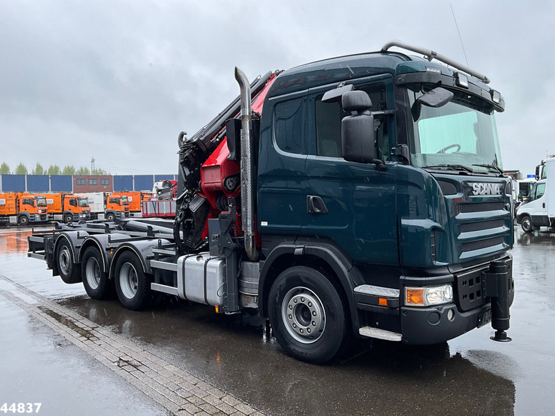 Scania G480 8x4 HMF 60 Tonmeter laadkraan + Fly-jib - Krokbil, Kranbil: bilde 3 Scania G480 8x4 HMF 60 Tonmeter laadkraan + Fly-jib - Krokbil, Kranbil: bilde 3