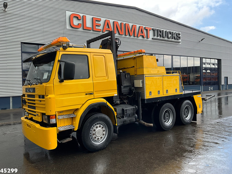 Bergingsbil Scania P 112H 6x4 Manual Tischer Abschlepp: bilde 7