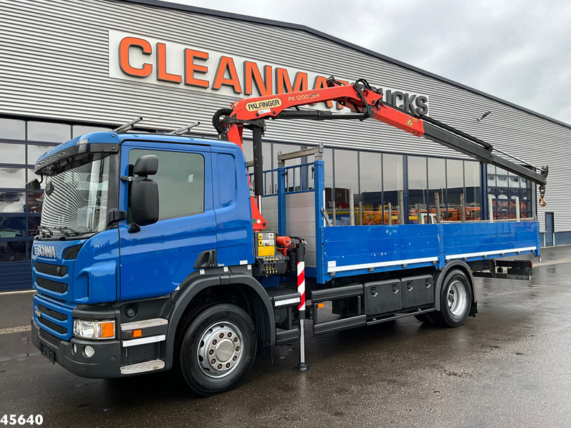 Scania P 280 Euro 6 Palfinger 12 Tonmeter laadkraan - Kranbil: bilde 1 Scania P 280 Euro 6 Palfinger 12 Tonmeter laadkraan - Kranbil: bilde 1