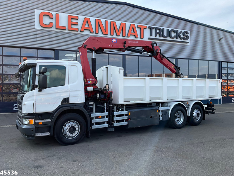 Scania P 340 Euro 6 CNG HMF 25 Tonmeter laadkraan Just 72.852 km! - Tippbil, Kranbil: bilde 2 Scania P 340 Euro 6 CNG HMF 25 Tonmeter laadkraan Just 72.852 km! - Tippbil, Kranbil: bilde 2