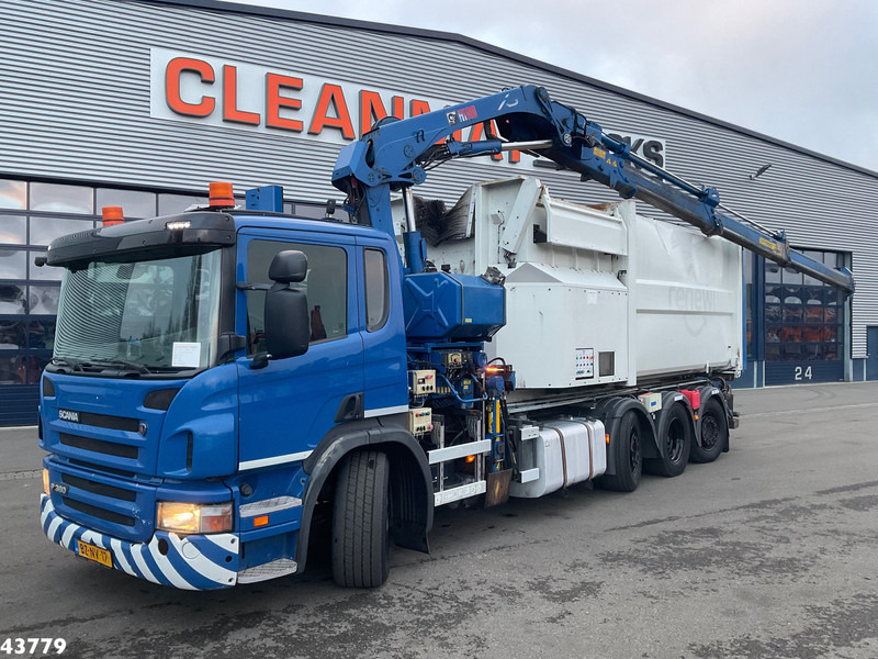 Scania P 360 8x2 Hiab 21 Tonmeter laadkraan - Krokbil, Kranbil: bilde 1 Scania P 360 8x2 Hiab 21 Tonmeter laadkraan - Krokbil, Kranbil: bilde 1