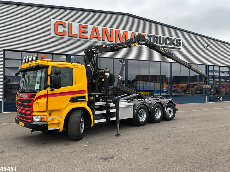Scania P 410 8x4 Euro 6 Palfinger 14 Tonmeter Z-kraan - Krokbil, Kranbil: bilde 1 Scania P 410 8x4 Euro 6 Palfinger 14 Tonmeter Z-kraan - Krokbil, Kranbil: bilde 1