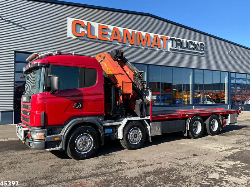 Scania R 124.420 8x4 Palfinger 72 Tonmeter laadkraan + Fly-Jib! - Kranbil: bilde 2 Scania R 124.420 8x4 Palfinger 72 Tonmeter laadkraan + Fly-Jib! - Kranbil: bilde 2