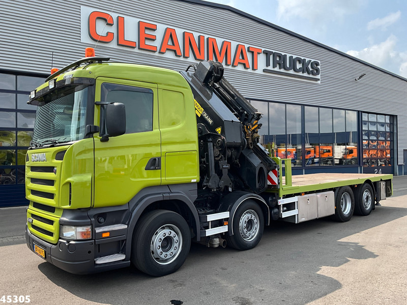 Scania R 420 8x2 manual Palfinger 85 Tonmeter laadkraan + Fly-Jib - Kranbil: bilde 2 Scania R 420 8x2 manual Palfinger 85 Tonmeter laadkraan + Fly-Jib - Kranbil: bilde 2