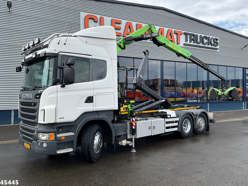 Scania R 440 Euro 6 Retarder Fassi 16 Tonmeter Z-kraan (bouwjaar 2018) - Krokbil, Kranbil: bilde 1 Scania R 440 Euro 6 Retarder Fassi 16 Tonmeter Z-kraan (bouwjaar 2018) - Krokbil, Kranbil: bilde 1
