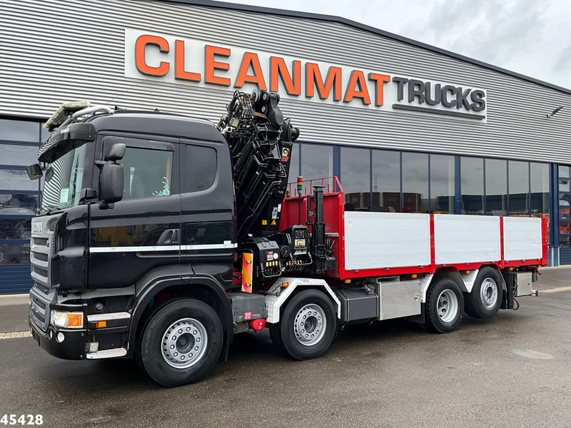 Scania R 480 8x2 Retarder Hiab 47 Tonmeter laadkraan + Fly-Jib! Just 242.931 km! - Kranbil: bilde 2 Scania R 480 8x2 Retarder Hiab 47 Tonmeter laadkraan + Fly-Jib! Just 242.931 km! - Kranbil: bilde 2