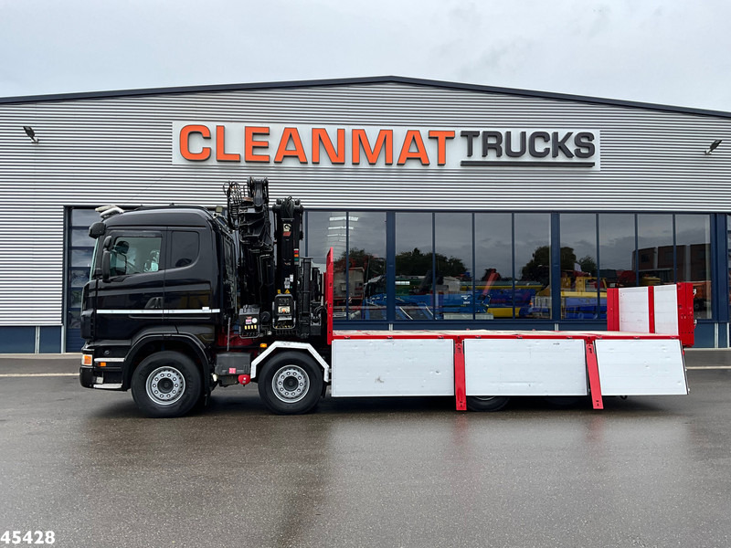 Scania R 480 8x2 Retarder Hiab 47 Tonmeter laadkraan + Fly-Jib! Just 242.931 km! - Kranbil: bilde 4 Scania R 480 8x2 Retarder Hiab 47 Tonmeter laadkraan + Fly-Jib! Just 242.931 km! - Kranbil: bilde 4