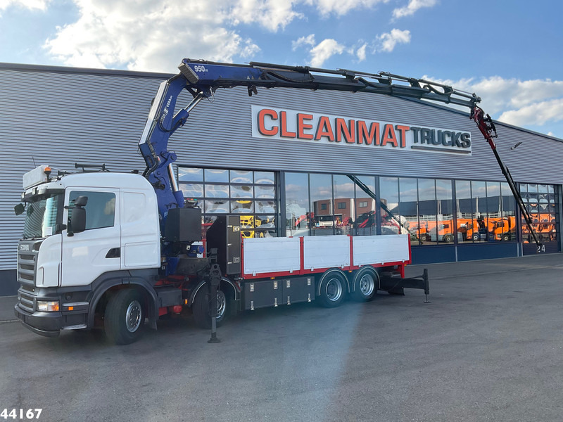 Scania R 480 Amco Veba 95 Tometer laadkraan + Fly-Jib - Kranbil: bilde 1 Scania R 480 Amco Veba 95 Tometer laadkraan + Fly-Jib - Kranbil: bilde 1