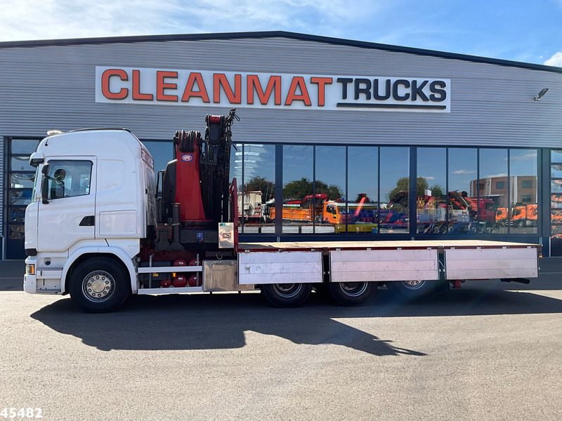 Scania R 490 8x4 Euro 6 Retarder HMF 60 Tonmeter laadkraan + Fly-Jib - Kranbil: bilde 4 Scania R 490 8x4 Euro 6 Retarder HMF 60 Tonmeter laadkraan + Fly-Jib - Kranbil: bilde 4