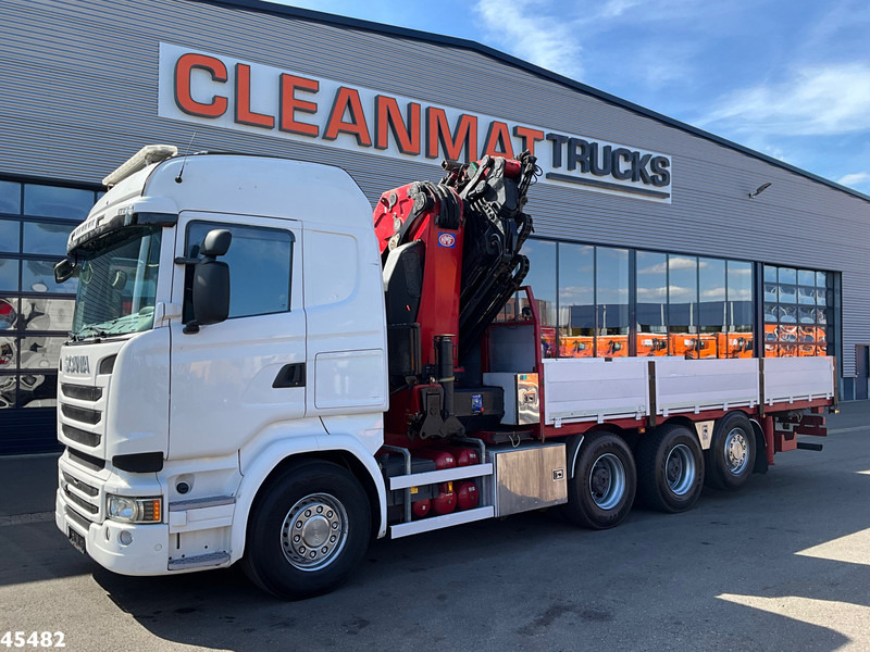 Scania R 490 8x4 Euro 6 Retarder HMF 60 Tonmeter laadkraan + Fly-Jib - Kranbil: bilde 2 Scania R 490 8x4 Euro 6 Retarder HMF 60 Tonmeter laadkraan + Fly-Jib - Kranbil: bilde 2