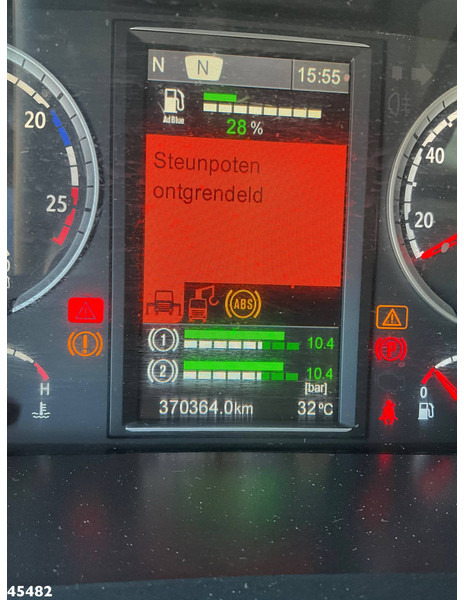 Kranbil Scania R 490 8x4 Euro 6 Retarder HMF 60 Tonmeter laadkraan + Fly-Jib: bilde 20