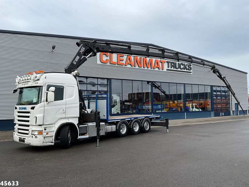 Scania R 560 V8 8x4 Retarder Hiab 47 Tonmeter laadkraan + Fly-Jib! - Kranbil: bilde 1 Scania R 560 V8 8x4 Retarder Hiab 47 Tonmeter laadkraan + Fly-Jib! - Kranbil: bilde 1