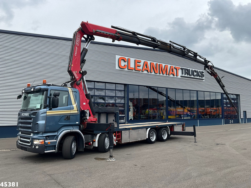 Scania R 560 V8 Fassi 80 Tonmeter laadkraan + Fly-Jib - Kranbil: bilde 1 Scania R 560 V8 Fassi 80 Tonmeter laadkraan + Fly-Jib - Kranbil: bilde 1