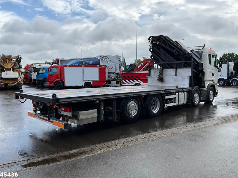 Kranbil Scania R490 8x2 Euro 6 Retarder HMF 85 Tonmeter laadkraan + Fly-jib: bilde 7