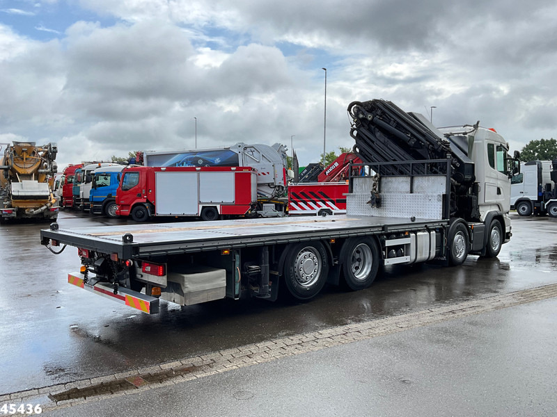 Scania R490 8x2 Euro 6 Retarder HMF 85 Tonmeter laadkraan + Fly-jib - Kranbil: bilde 5 Scania R490 8x2 Euro 6 Retarder HMF 85 Tonmeter laadkraan + Fly-jib - Kranbil: bilde 5
