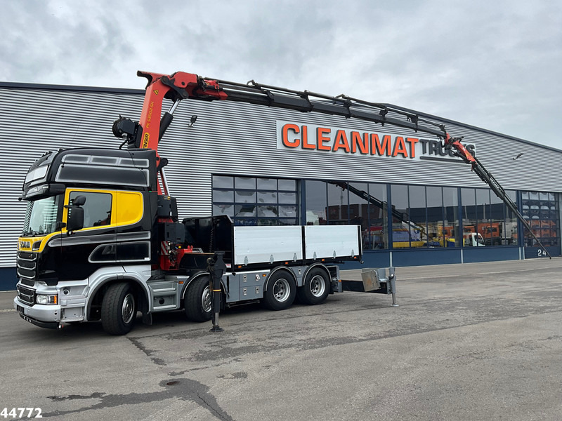 Scania R500 8x4 V8 Retarder Palfinger 53 Tonmeter laadkraan + Fly-Jib - Kranbil: bilde 1 Scania R500 8x4 V8 Retarder Palfinger 53 Tonmeter laadkraan + Fly-Jib - Kranbil: bilde 1