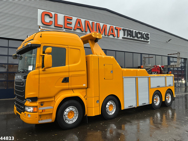 Scania R730 V8 8x4 Euro 6 Retarder Recovery truck Just 17.951 km! - Bergingsbil: bilde 1 Scania R730 V8 8x4 Euro 6 Retarder Recovery truck Just 17.951 km! - Bergingsbil: bilde 1