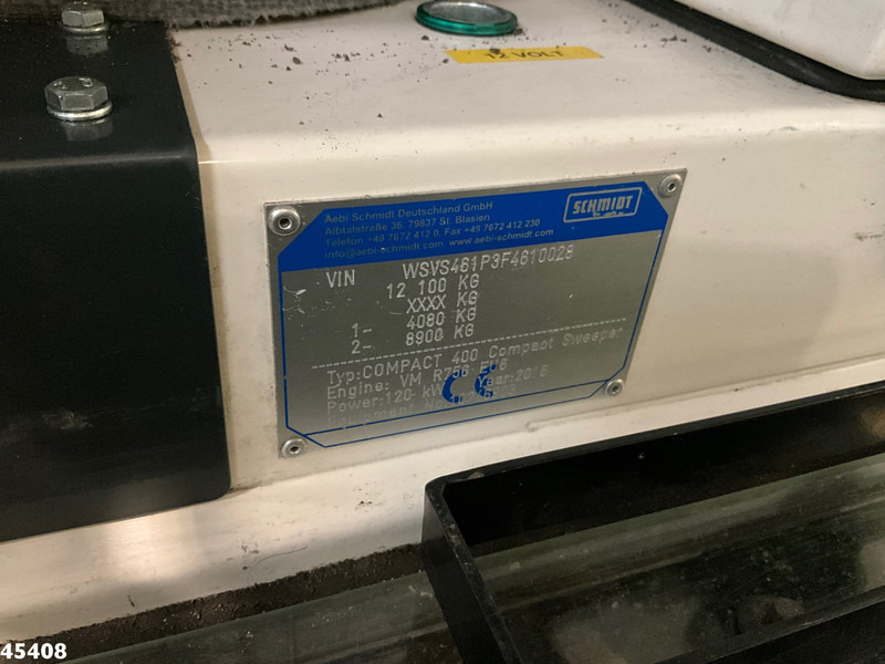 Feiebil Schmidt Cleango 500 Compact Euro 6 with 3-rd brush: bilde 17