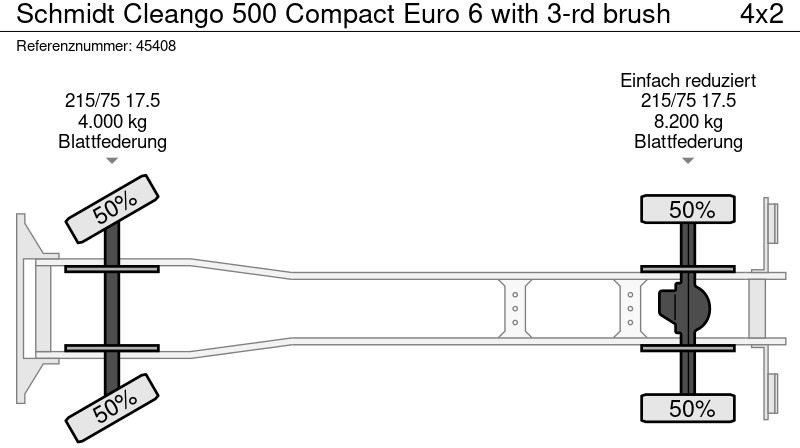 Feiebil Schmidt Cleango 500 Compact Euro 6 with 3-rd brush: bilde 18