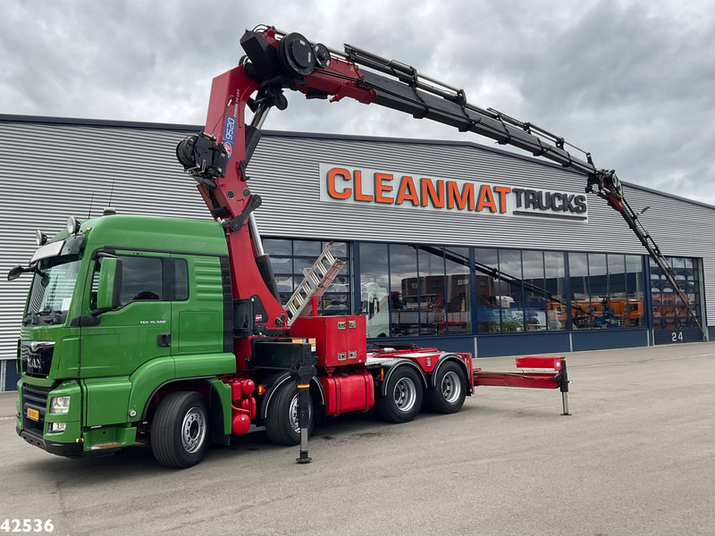 MAN TGS 35.500 8x4 HMF 95 Tonmeter laadkraan bj. 2019! - Trekkvogn: bilde 1 MAN TGS 35.500 8x4 HMF 95 Tonmeter laadkraan bj. 2019! - Trekkvogn: bilde 1