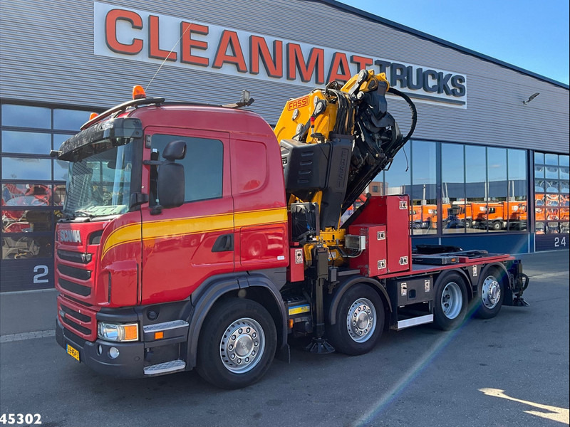 Scania G 480 8x2 Fassi 95 Tonmeter ladkraan + Fly-Jib - Trekkvogn: bilde 2 Scania G 480 8x2 Fassi 95 Tonmeter ladkraan + Fly-Jib - Trekkvogn: bilde 2