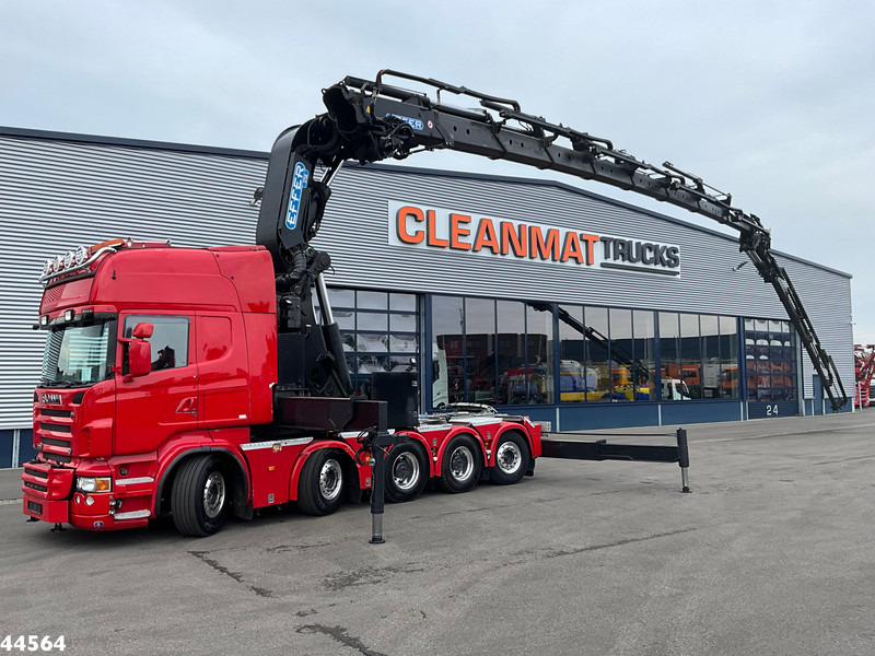 Scania R 620 10x4 V8 Retarder Effer 175 Tonmeter laadkraan + Fly-Jib Just 170.527 km! - Trekkvogn: bilde 1 Scania R 620 10x4 V8 Retarder Effer 175 Tonmeter laadkraan + Fly-Jib Just 170.527 km! - Trekkvogn: bilde 1