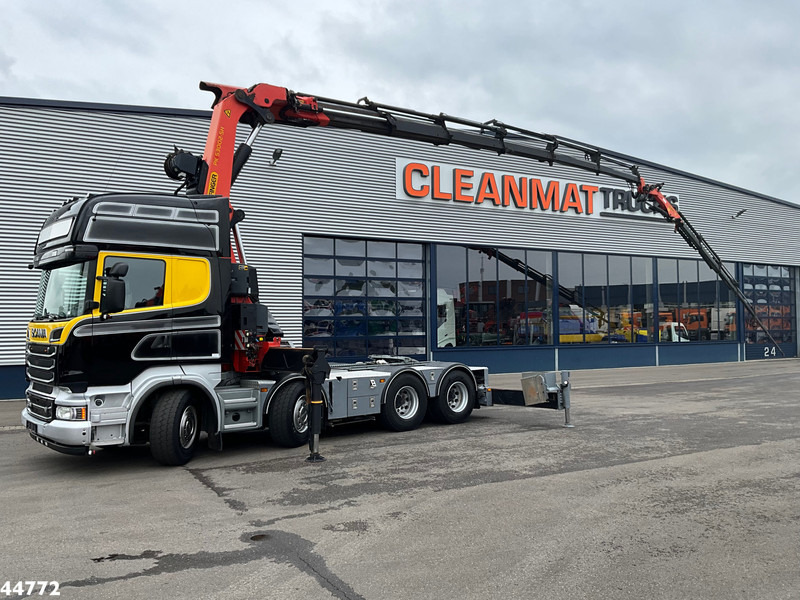 Scania R500 8x4 V8 Retarder Palfinger 53 Tonmeter laadkraan + Fly-Jib - Trekkvogn: bilde 1 Scania R500 8x4 V8 Retarder Palfinger 53 Tonmeter laadkraan + Fly-Jib - Trekkvogn: bilde 1