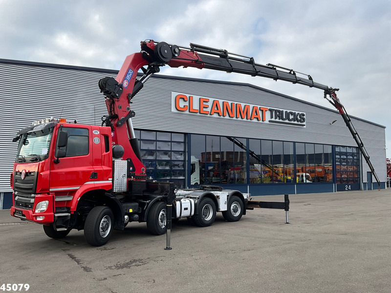 Tatra T 158 8x6 Euro 6 HMF 85 Tonmeter laadkraan + Fly-Jib Just 147.844 km! - Trekkvogn: bilde 1 Tatra T 158 8x6 Euro 6 HMF 85 Tonmeter laadkraan + Fly-Jib Just 147.844 km! - Trekkvogn: bilde 1