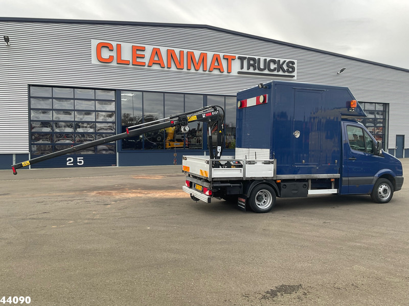 Volkswagen Crafter Servicewagen Hiab 1,3 Tonmeter laadkraan Just 123.645 Km! - Kranbil: bilde 1 Volkswagen Crafter Servicewagen Hiab 1,3 Tonmeter laadkraan Just 123.645 Km! - Kranbil: bilde 1
