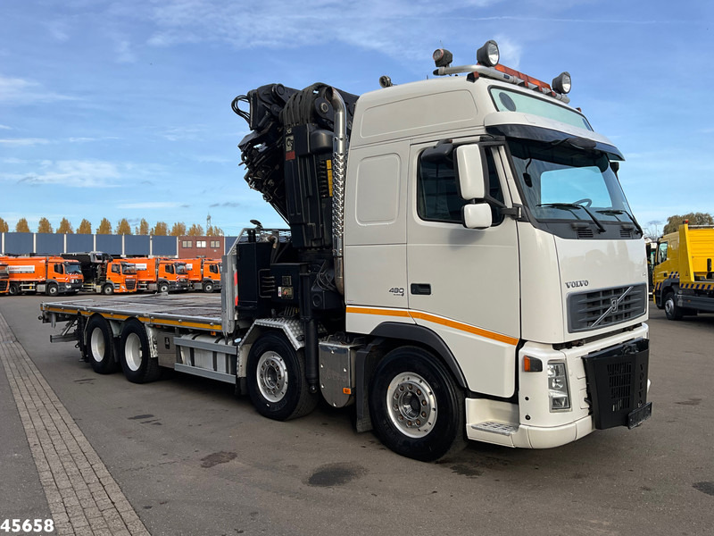 Volvo FH 480 8x4 Retarder Hiab 80 Tonmeter laadkraan + Fly-Jib! - Kranbil: bilde 3 Volvo FH 480 8x4 Retarder Hiab 80 Tonmeter laadkraan + Fly-Jib! - Kranbil: bilde 3