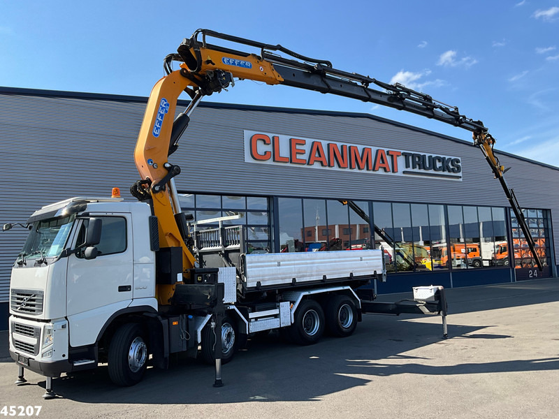 Volvo FH 500 8x4 Effer 65 Tonmeter laadkraan + Fly-Jib - Tippbil, Kranbil: bilde 2 Volvo FH 500 8x4 Effer 65 Tonmeter laadkraan + Fly-Jib - Tippbil, Kranbil: bilde 2