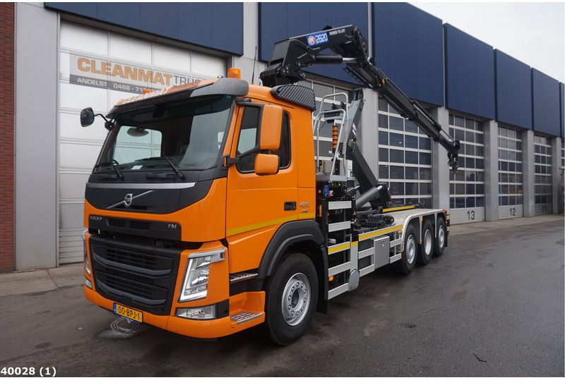Krokbil, Kranbil Volvo FM 420 8x2 HMF 28 ton/meter laadkraan: bilde 1