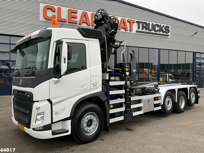 Volvo FM 420 8x2 Hiab 25 Tonmeter laadkraan + Welvaarts weighing system - Krokbil, Kranbil: bilde 2 Volvo FM 420 8x2 Hiab 25 Tonmeter laadkraan + Welvaarts weighing system - Krokbil, Kranbil: bilde 2