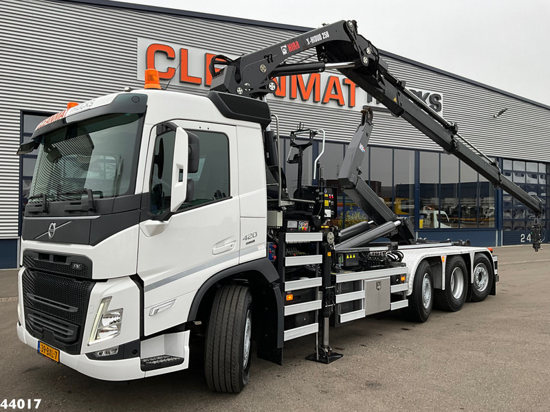 Volvo FM 420 8x2 Hiab 25 Tonmeter laadkraan + Welvaarts weighing system - Krokbil, Kranbil: bilde 1 Volvo FM 420 8x2 Hiab 25 Tonmeter laadkraan + Welvaarts weighing system - Krokbil, Kranbil: bilde 1