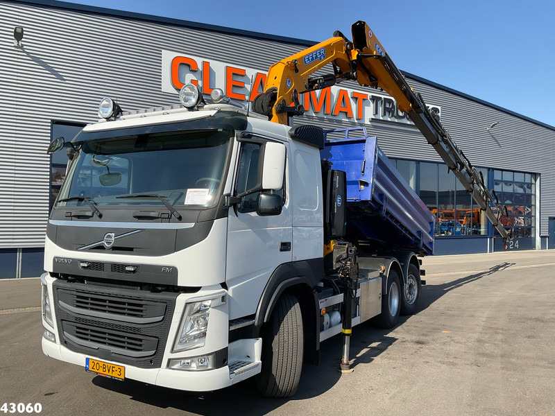 Volvo FM 460 Effer 26 Tonmeter laadkraan Kipper Just 94.130 km! - Tippbil, Kranbil: bilde 1 Volvo FM 460 Effer 26 Tonmeter laadkraan Kipper Just 94.130 km! - Tippbil, Kranbil: bilde 1