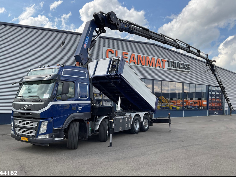 Volvo FM 500 Euro 6 HMF 50 Tonmeter laadkraan + Fly-Jib - Kranbil: bilde 2 Volvo FM 500 Euro 6 HMF 50 Tonmeter laadkraan + Fly-Jib - Kranbil: bilde 2