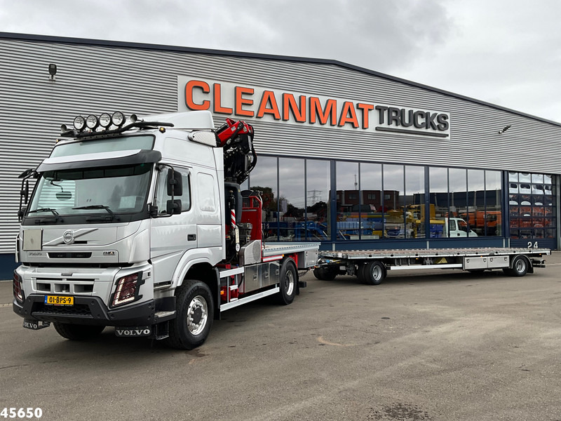 Volvo FMX 500 4x4 Fassi 31 Tonmeter laadkraan + Fly-Jib + Jumbo 2-assige aanhangwagen - Kranbil: bilde 1 Volvo FMX 500 4x4 Fassi 31 Tonmeter laadkraan + Fly-Jib + Jumbo 2-assige aanhangwagen - Kranbil: bilde 1