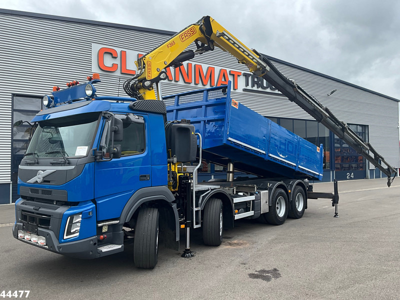Volvo FMX 540 8x4 Euro 6 Fassi 36 Tonmeter laadkraan - Tippbil, Kranbil: bilde 1 Volvo FMX 540 8x4 Euro 6 Fassi 36 Tonmeter laadkraan - Tippbil, Kranbil: bilde 1