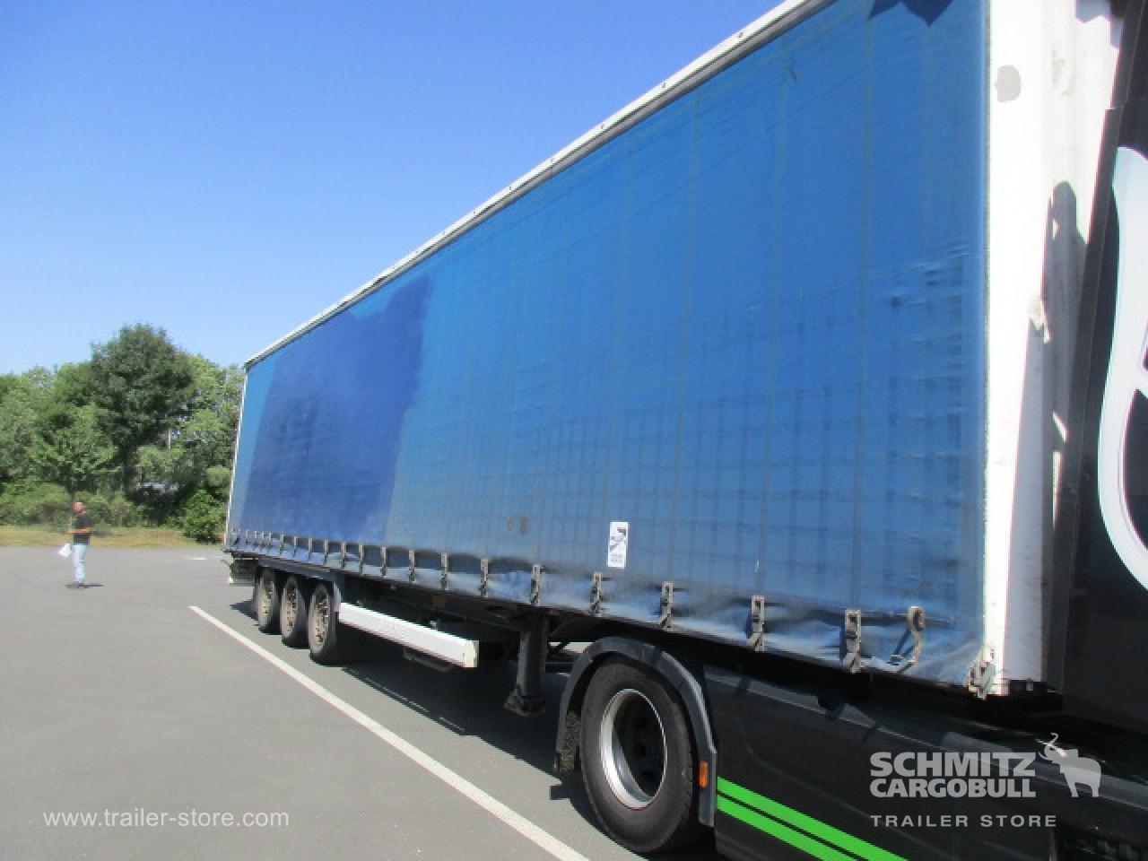 KRONE Curtainsider Standard - Gardintrailer: bilde 1 KRONE Curtainsider Standard - Gardintrailer: bilde 1