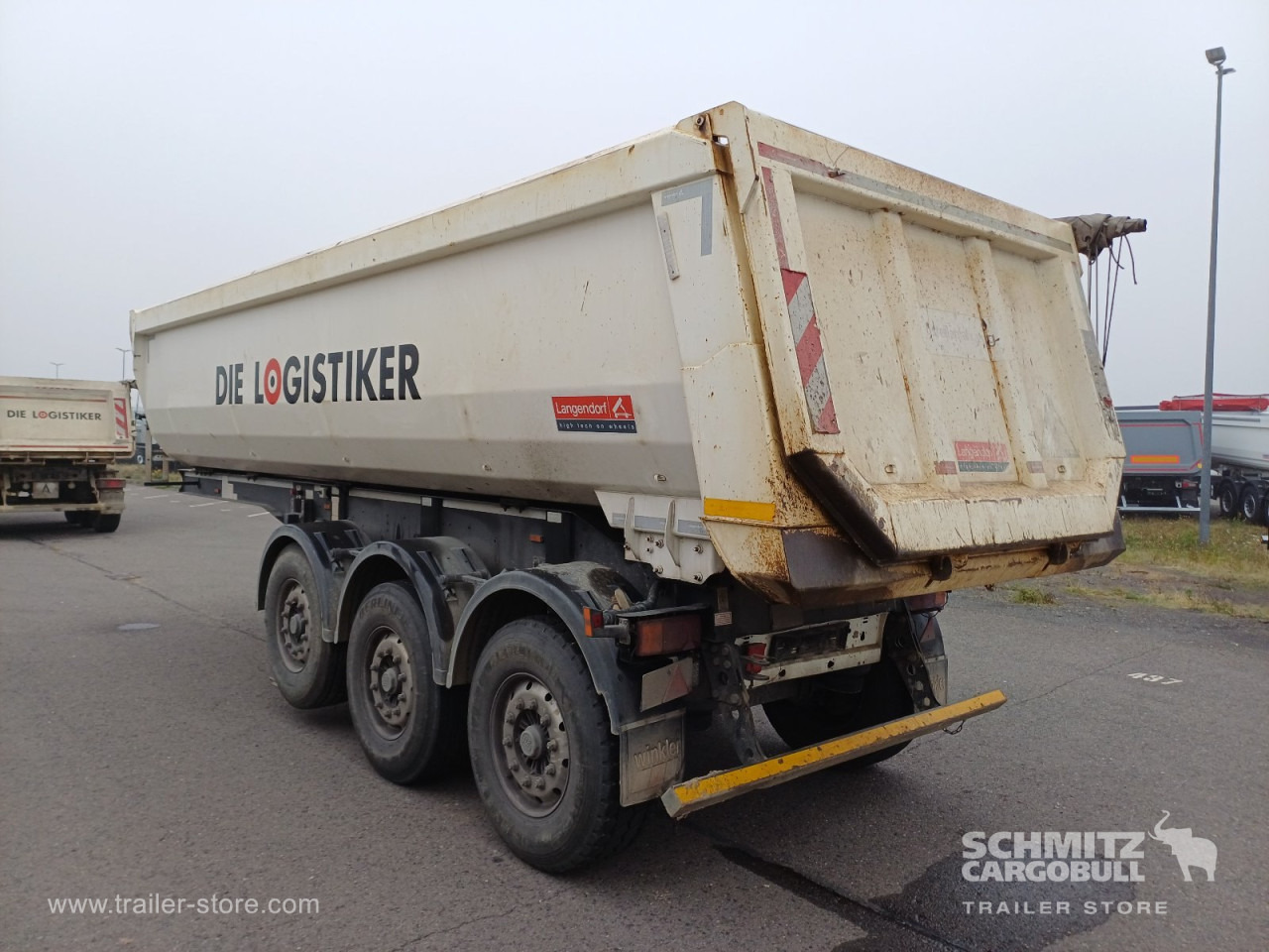 LANGENDORF Auflieger Kipper Stahlrundmulde 24m³ - Tippsemi: bilde 5 LANGENDORF Auflieger Kipper Stahlrundmulde 24m³ - Tippsemi: bilde 5