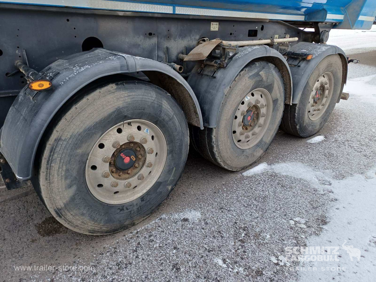 MEILLER Auflieger Kipper Stahlrundmulde 25m³ - Tippsemi: bilde 3 MEILLER Auflieger Kipper Stahlrundmulde 25m³ - Tippsemi: bilde 3