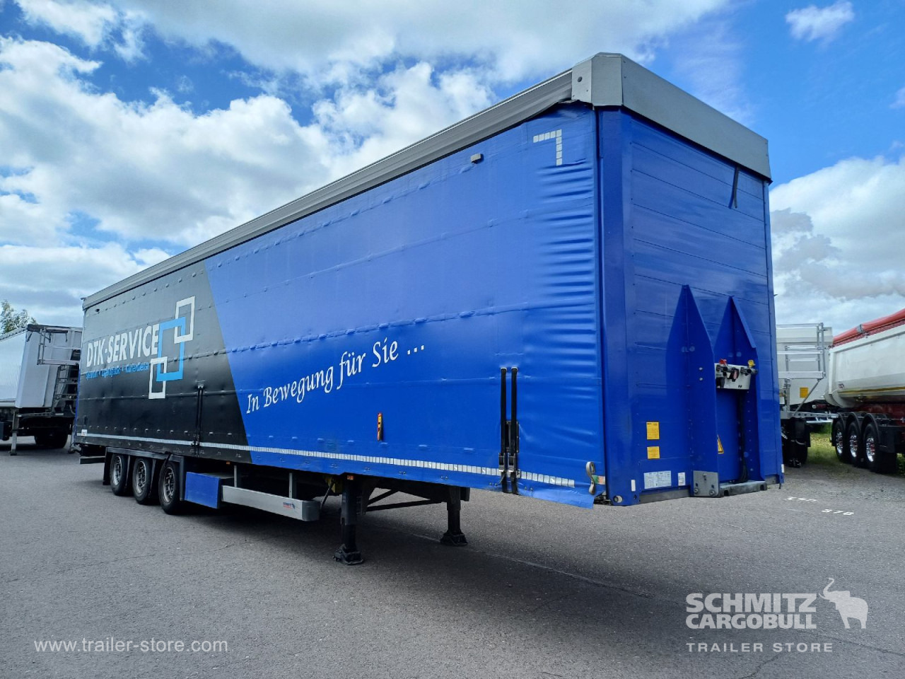 SCHMITZ Auflieger Curtainsider Mega - Gardintrailer: bilde 1 SCHMITZ Auflieger Curtainsider Mega - Gardintrailer: bilde 1
