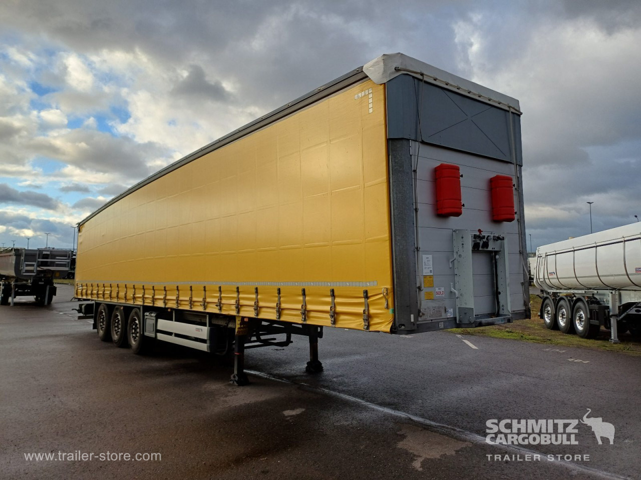 SCHMITZ Auflieger Curtainsider Standard - Gardintrailer: bilde 1 SCHMITZ Auflieger Curtainsider Standard - Gardintrailer: bilde 1