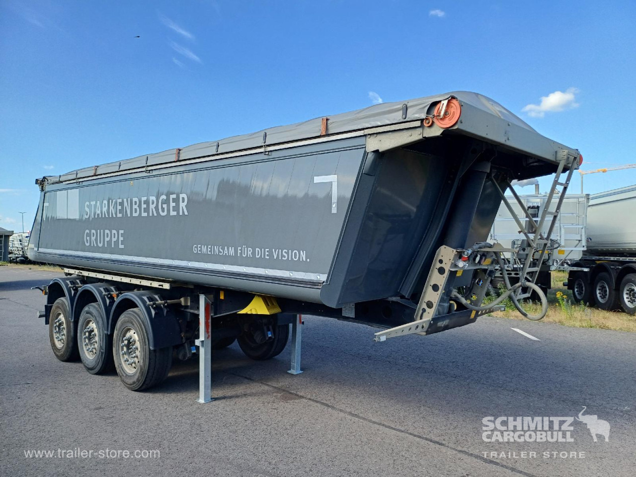 SCHMITZ Auflieger Kipper Alukastenmulde 24m³ - Tippsemi: bilde 1 SCHMITZ Auflieger Kipper Alukastenmulde 24m³ - Tippsemi: bilde 1