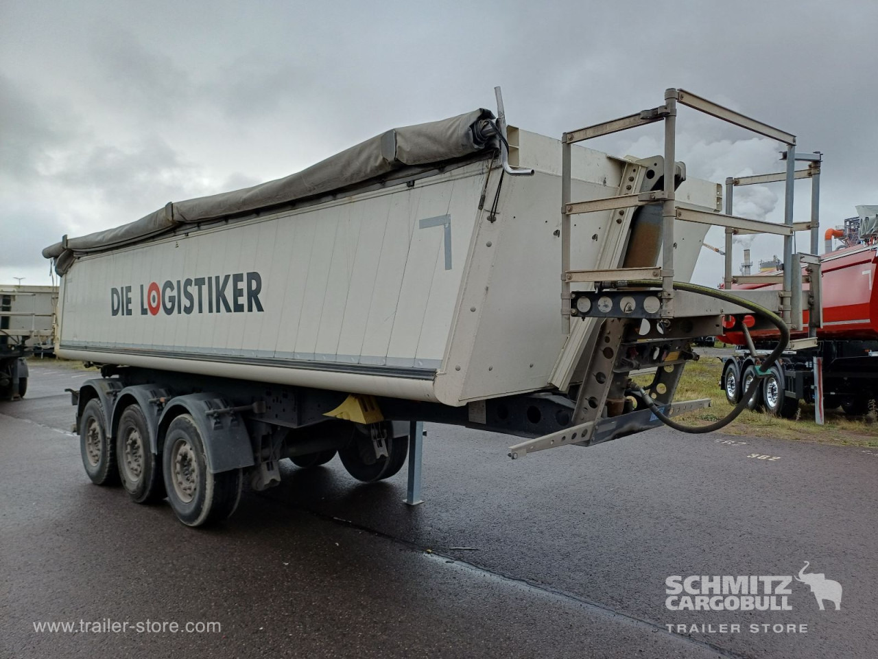 SCHMITZ Auflieger Kipper Alukastenmulde 24m³ - Tippsemi: bilde 1 SCHMITZ Auflieger Kipper Alukastenmulde 24m³ - Tippsemi: bilde 1