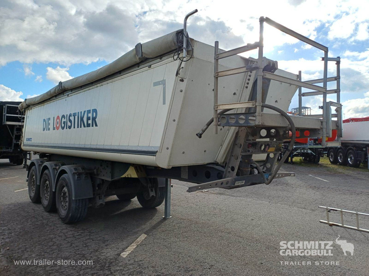 SCHMITZ Auflieger Kipper Alukastenmulde 24m³ - Tippsemi: bilde 1 SCHMITZ Auflieger Kipper Alukastenmulde 24m³ - Tippsemi: bilde 1