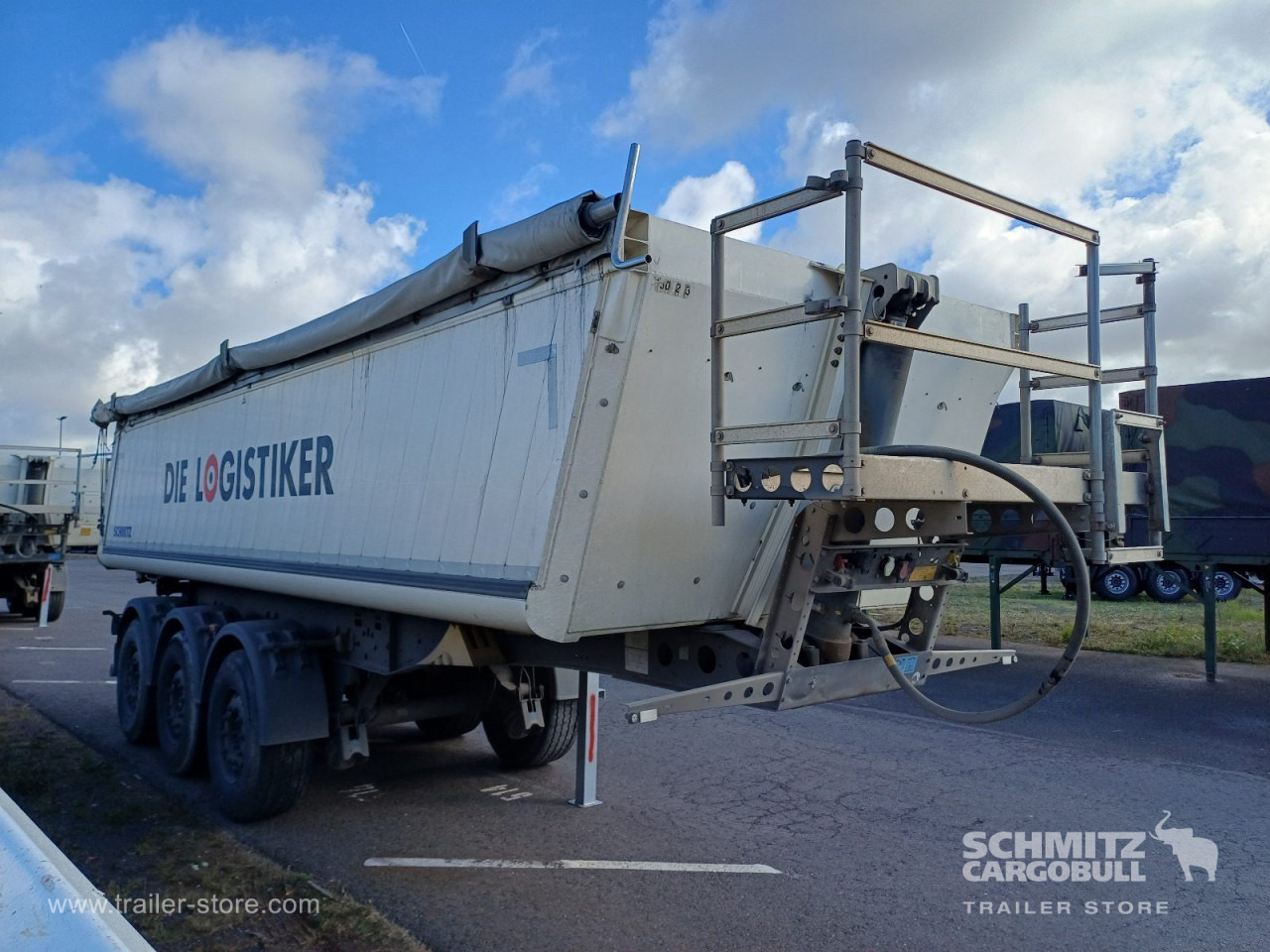 SCHMITZ Auflieger Kipper Alukastenmulde 24m³ - Tippsemi: bilde 1 SCHMITZ Auflieger Kipper Alukastenmulde 24m³ - Tippsemi: bilde 1