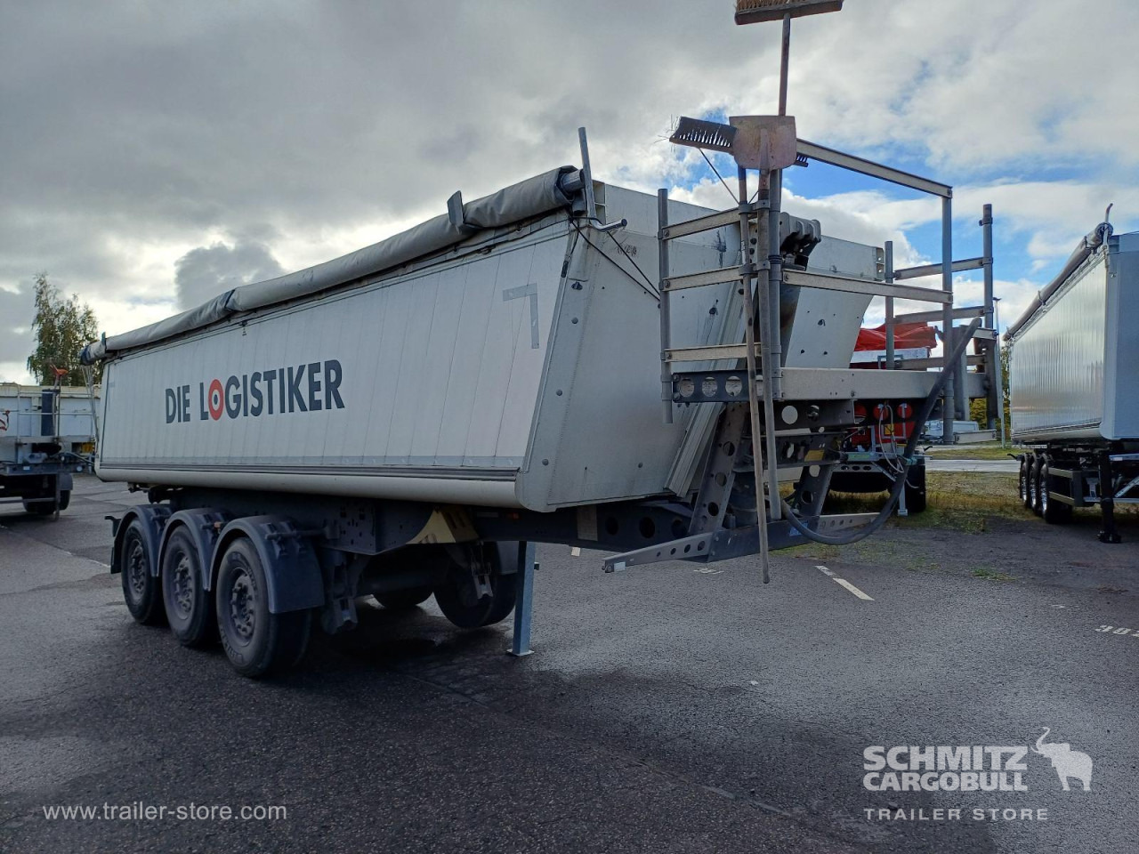 SCHMITZ Auflieger Kipper Alukastenmulde 24m³ - Tippsemi: bilde 1 SCHMITZ Auflieger Kipper Alukastenmulde 24m³ - Tippsemi: bilde 1